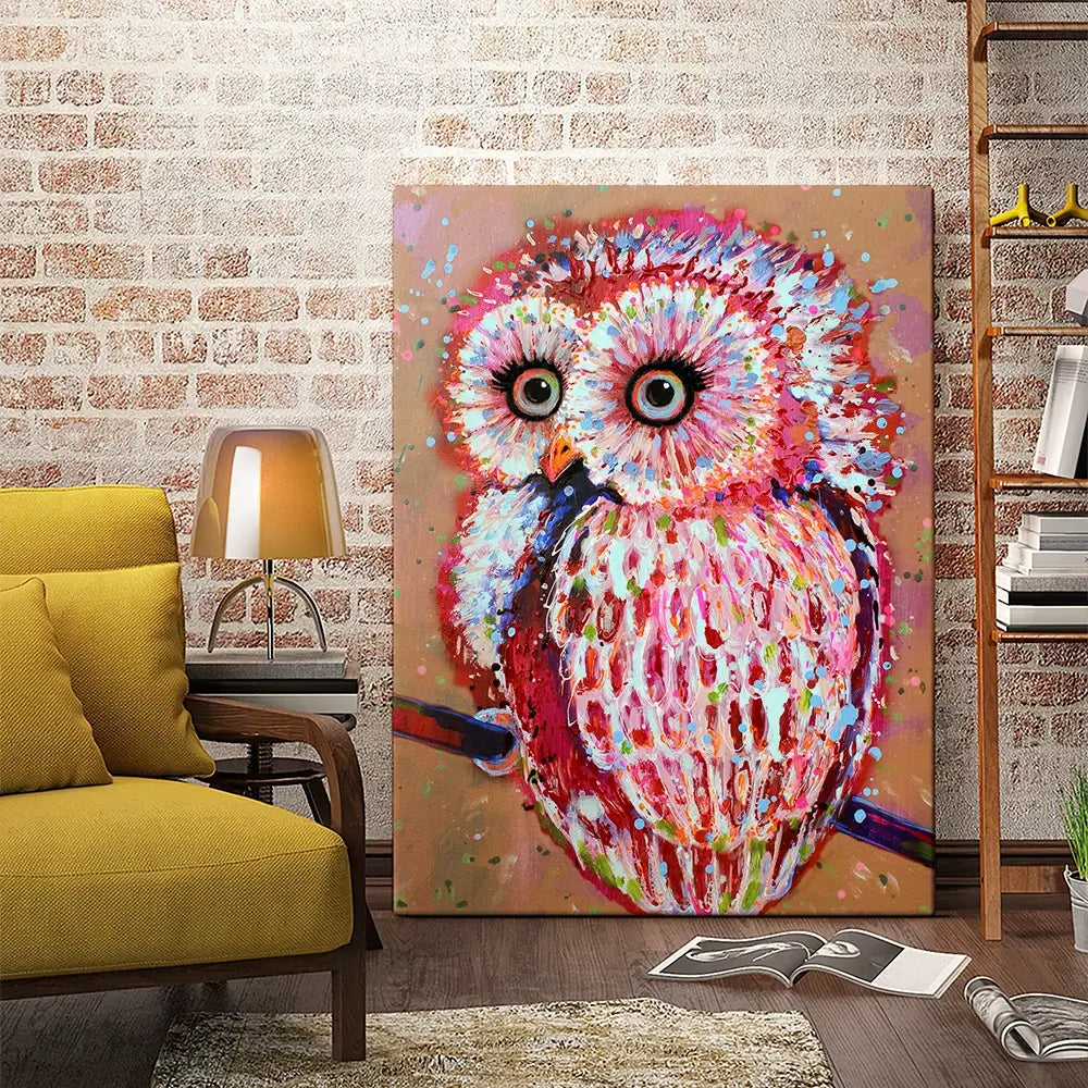 Owla Canvas Print Owla Canvas Print wall art product Studio Paint-Ing