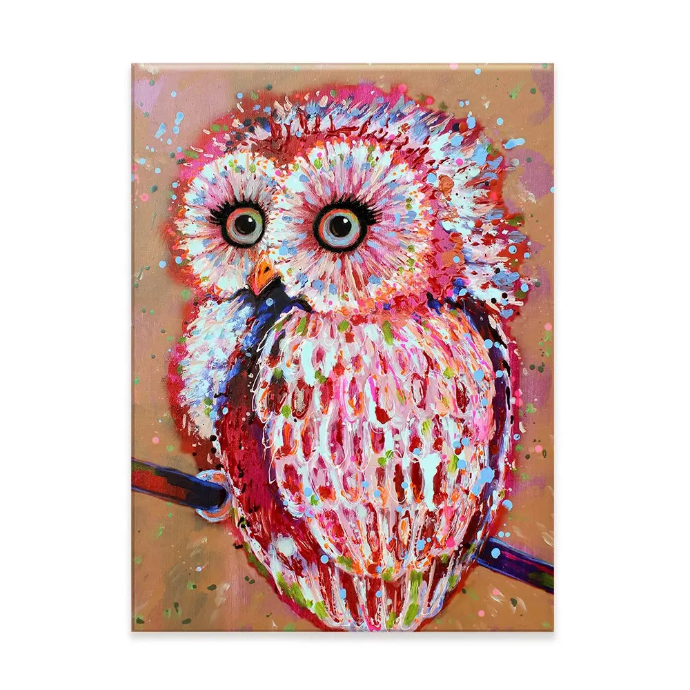 Owla Canvas Print Owla Canvas Print wall art product Studio Paint-Ing
