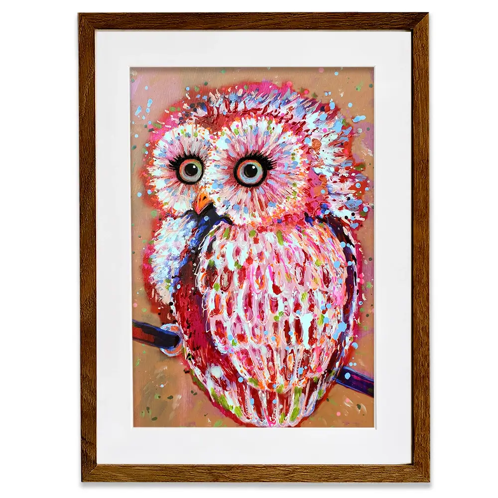 Owla Framed Art Print Owla Framed Art Print wall art product Studio Paint-Ing