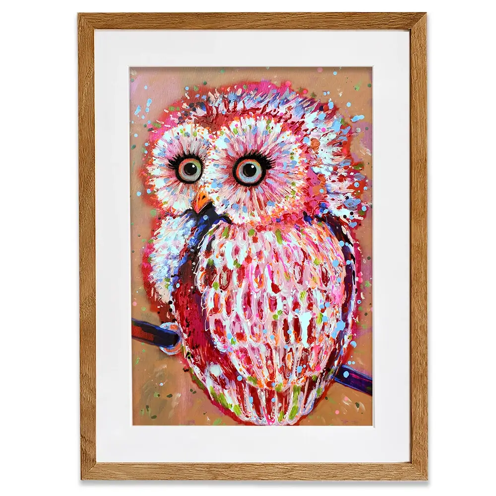 Owla Framed Art Print Owla Framed Art Print wall art product Studio Paint-Ing