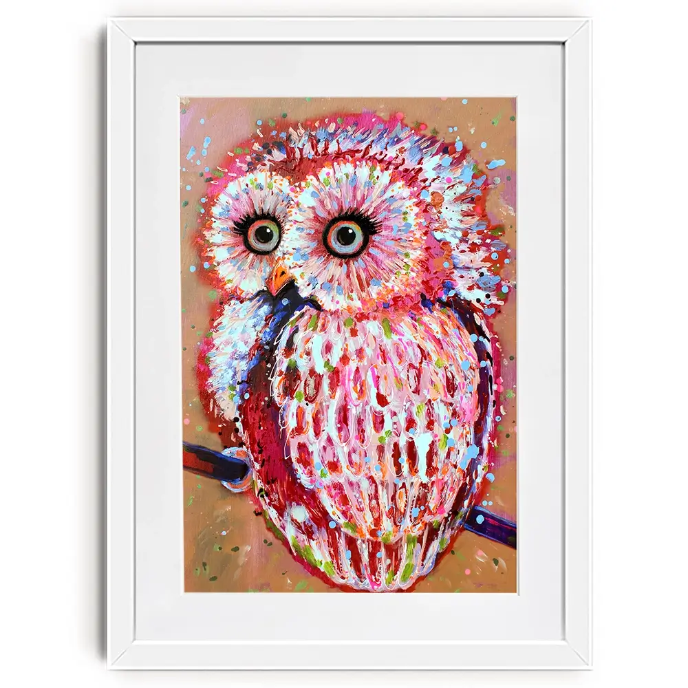 Owla Framed Art Print Owla Framed Art Print wall art product Studio Paint-Ing
