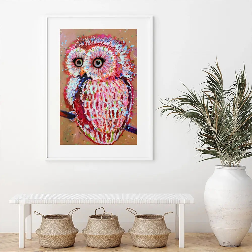 Owla Framed Art Print Owla Framed Art Print wall art product Studio Paint-Ing