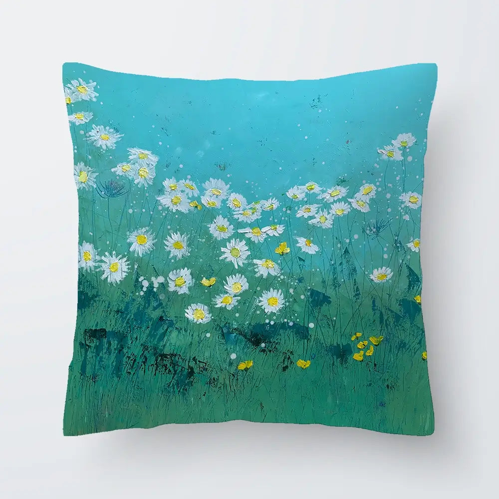 Oxeye Daisies Cushion Oxeye Daisies Cushion wall art product Laure Bury