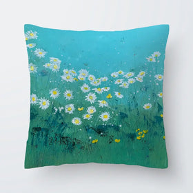 Oxeye Daisies Cushion Oxeye Daisies Cushion wall art product Laure Bury