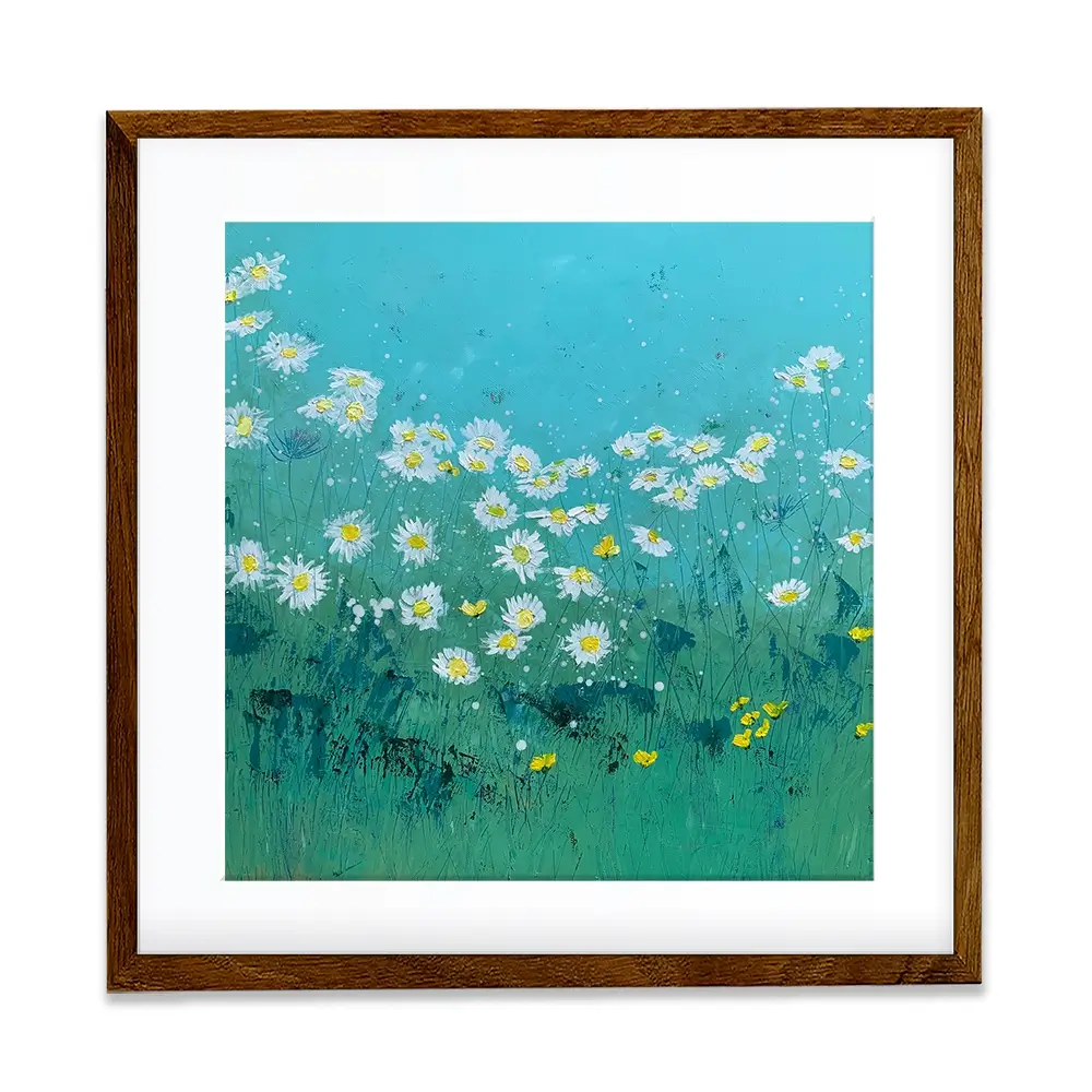 Oxeye Daisies Framed Art Print Oxeye Daisies Framed Art Print wall art product Laure Bury