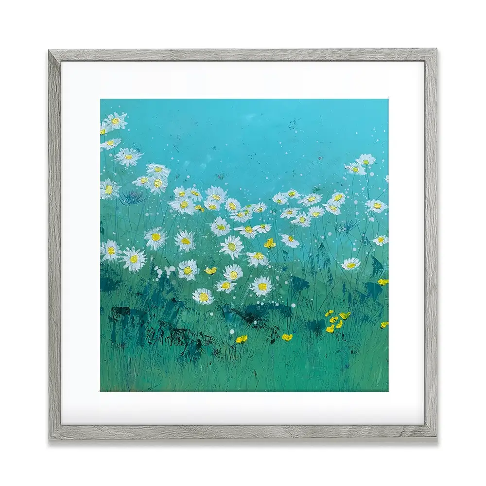 Oxeye Daisies Framed Art Print Oxeye Daisies Framed Art Print wall art product Laure Bury