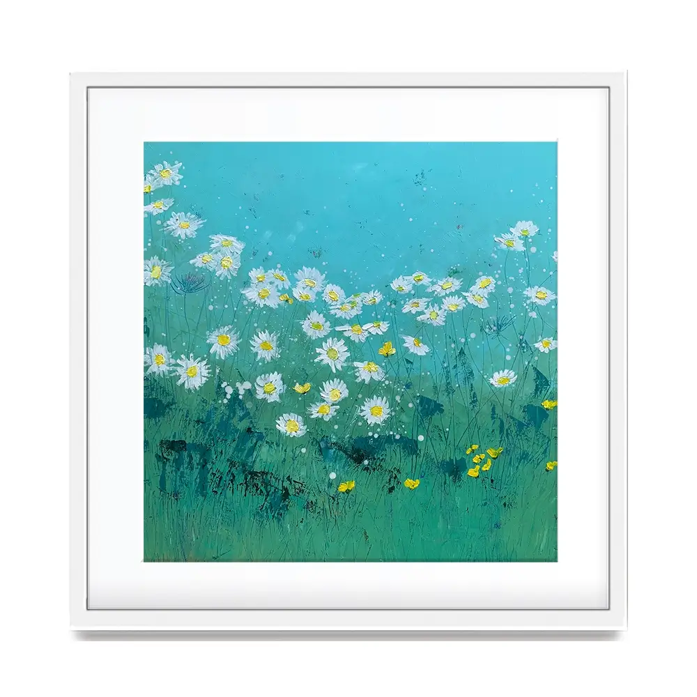 Oxeye Daisies Framed Art Print Oxeye Daisies Framed Art Print wall art product Laure Bury