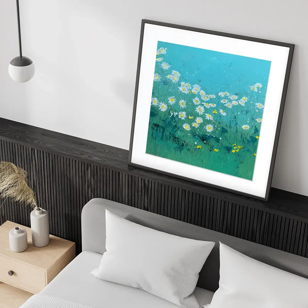 Oxeye Daisies Framed Art Print Oxeye Daisies Framed Art Print wall art product Laure Bury