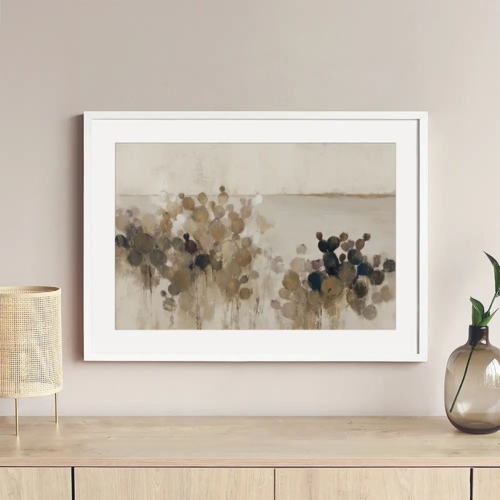 Pad Cluster Framed Art Print Pad Cluster Framed Art Print wall art product Chromatic Storm Studio