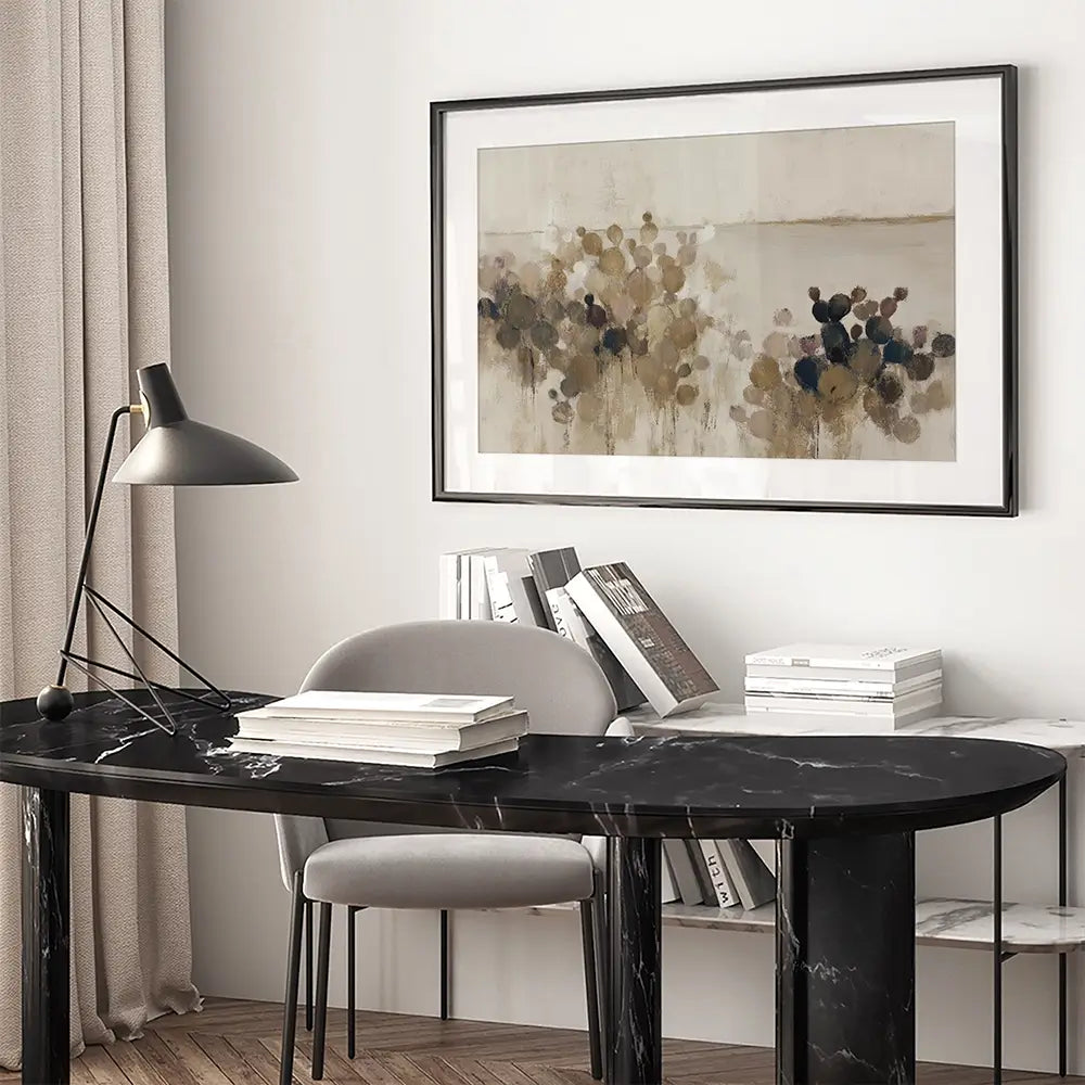 Pad Cluster Framed Art Print Pad Cluster Framed Art Print wall art product Chromatic Storm Studio