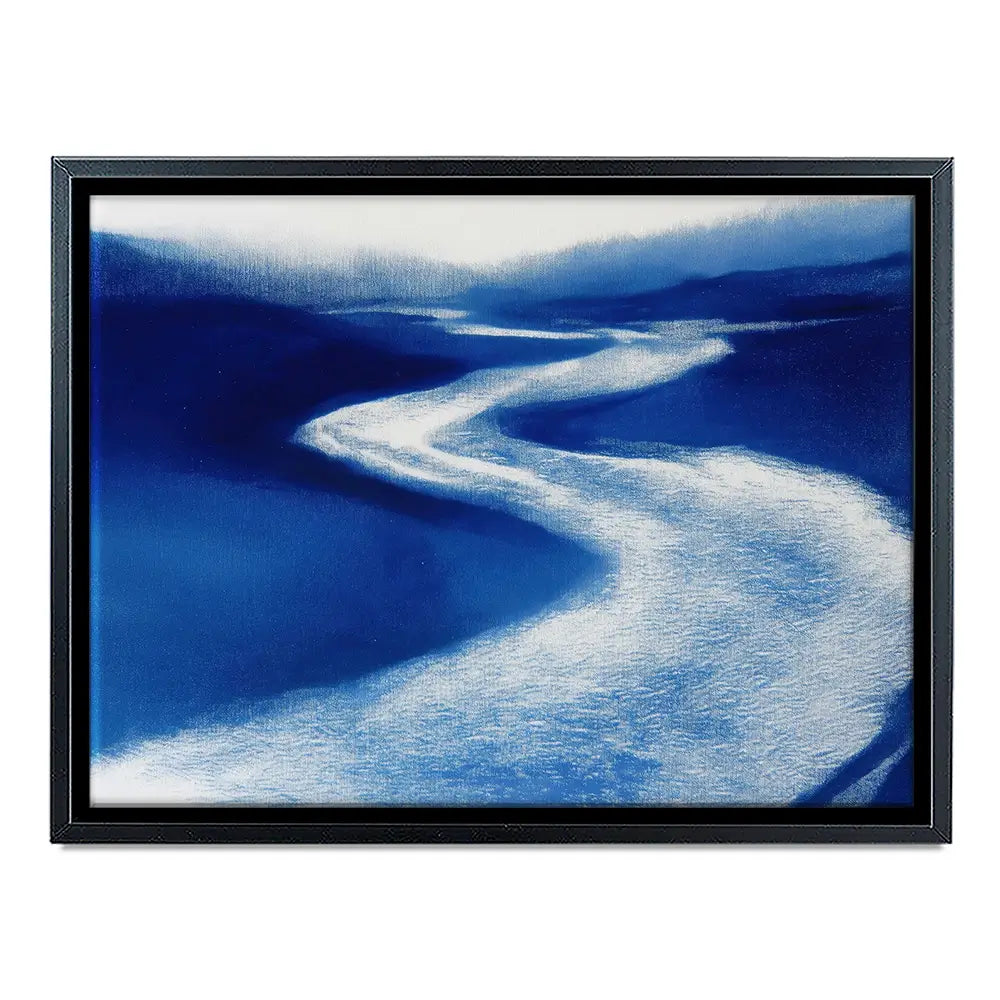 Paddle Cutting Through Water Canvas Print Paddle Cutting Through Water Canvas Print wall art product Chromatic Storm Studio