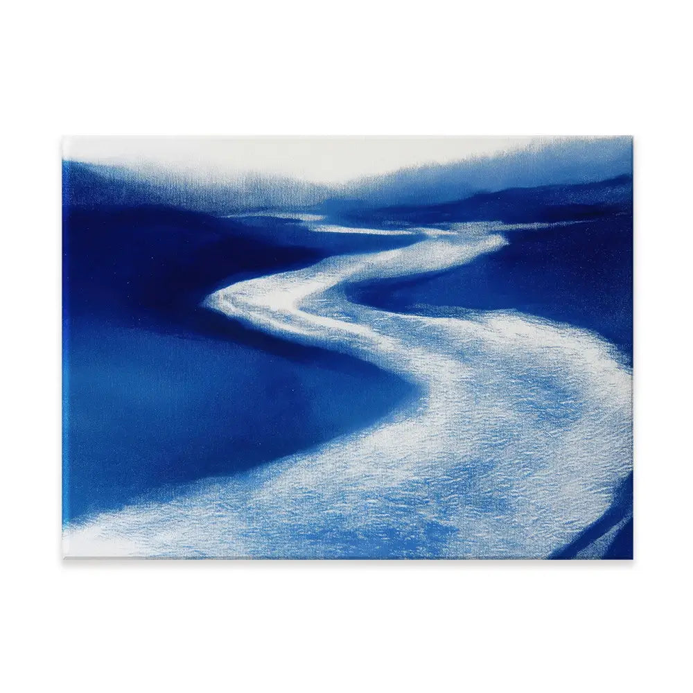 Paddle Cutting Through Water Canvas Print Paddle Cutting Through Water Canvas Print wall art product Chromatic Storm Studio