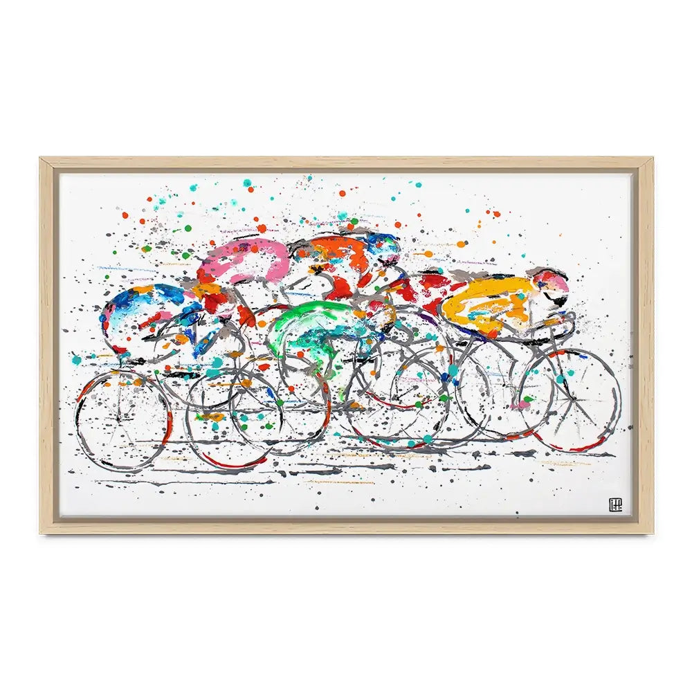 Paint Splash Tour De France Canvas Print Paint Splash Tour De France Canvas Print wall art product Studio Paint-Ing