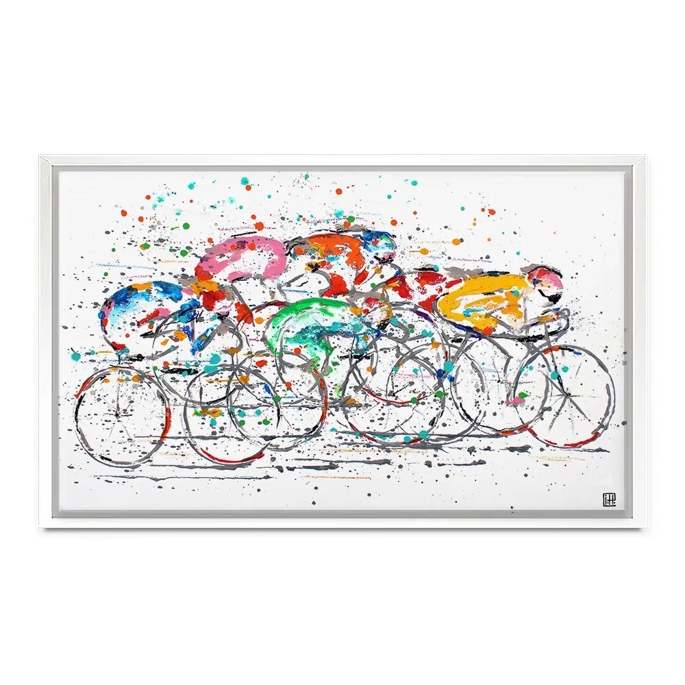 Paint Splash Tour De France Canvas Print Paint Splash Tour De France Canvas Print wall art product Studio Paint-Ing