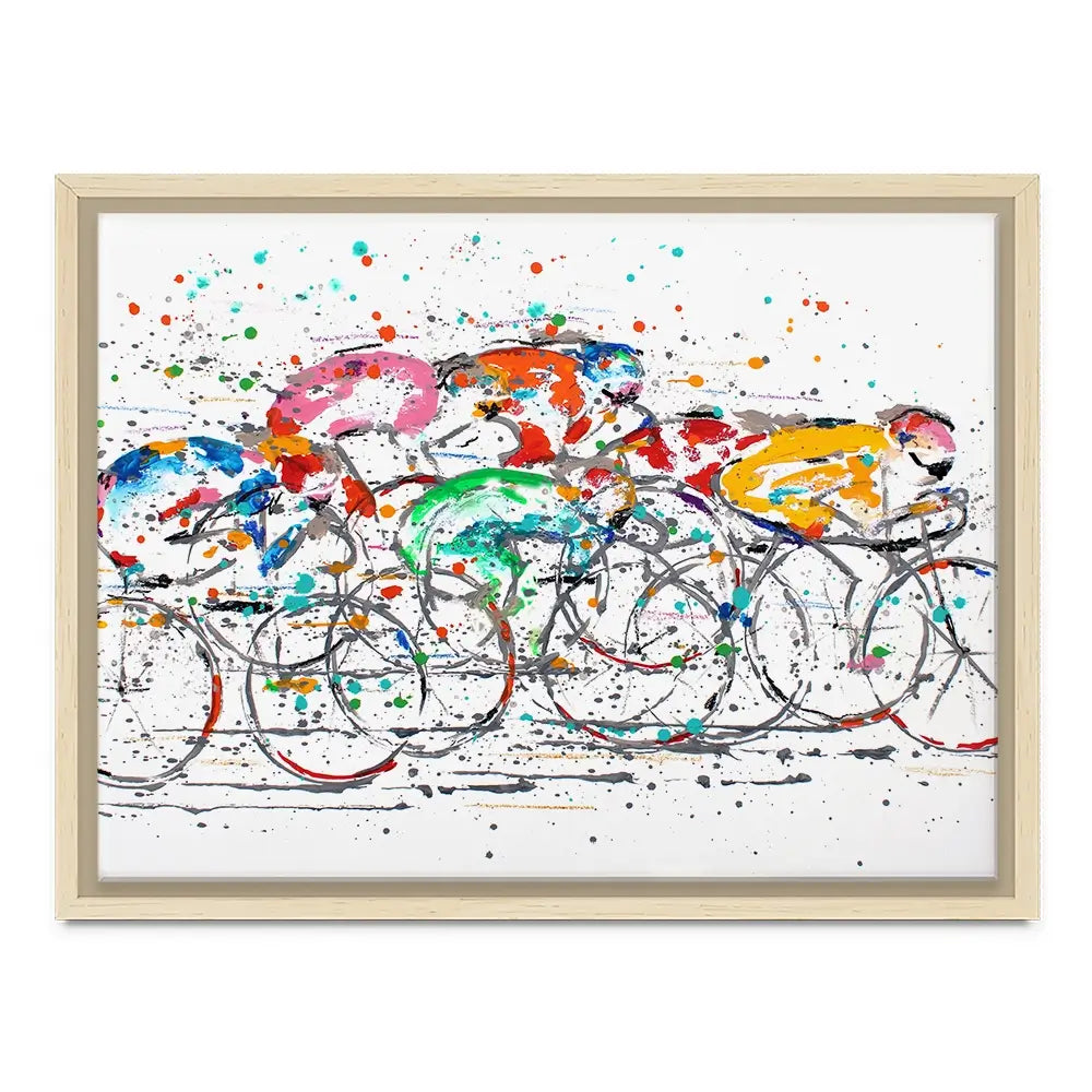 Paint Splash Tour De France Canvas Print Paint Splash Tour De France Canvas Print wall art product Studio Paint-Ing