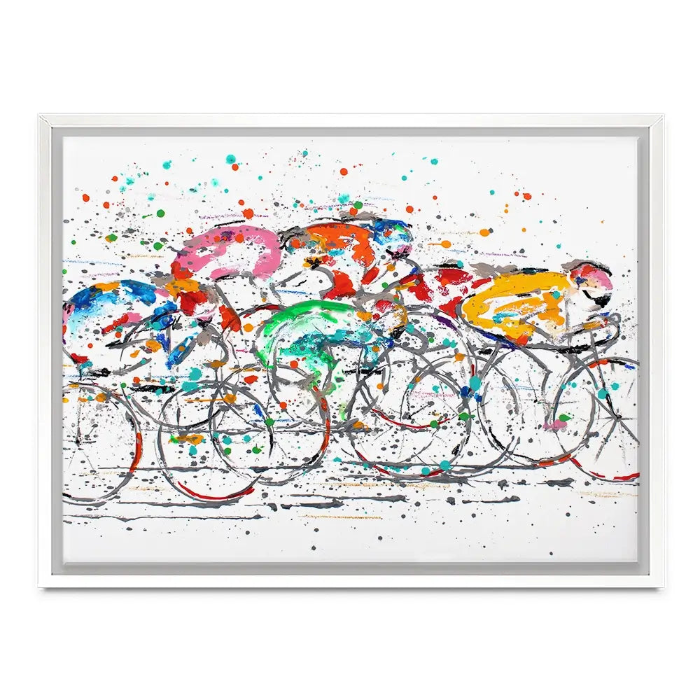 Paint Splash Tour De France Canvas Print Paint Splash Tour De France Canvas Print wall art product Studio Paint-Ing