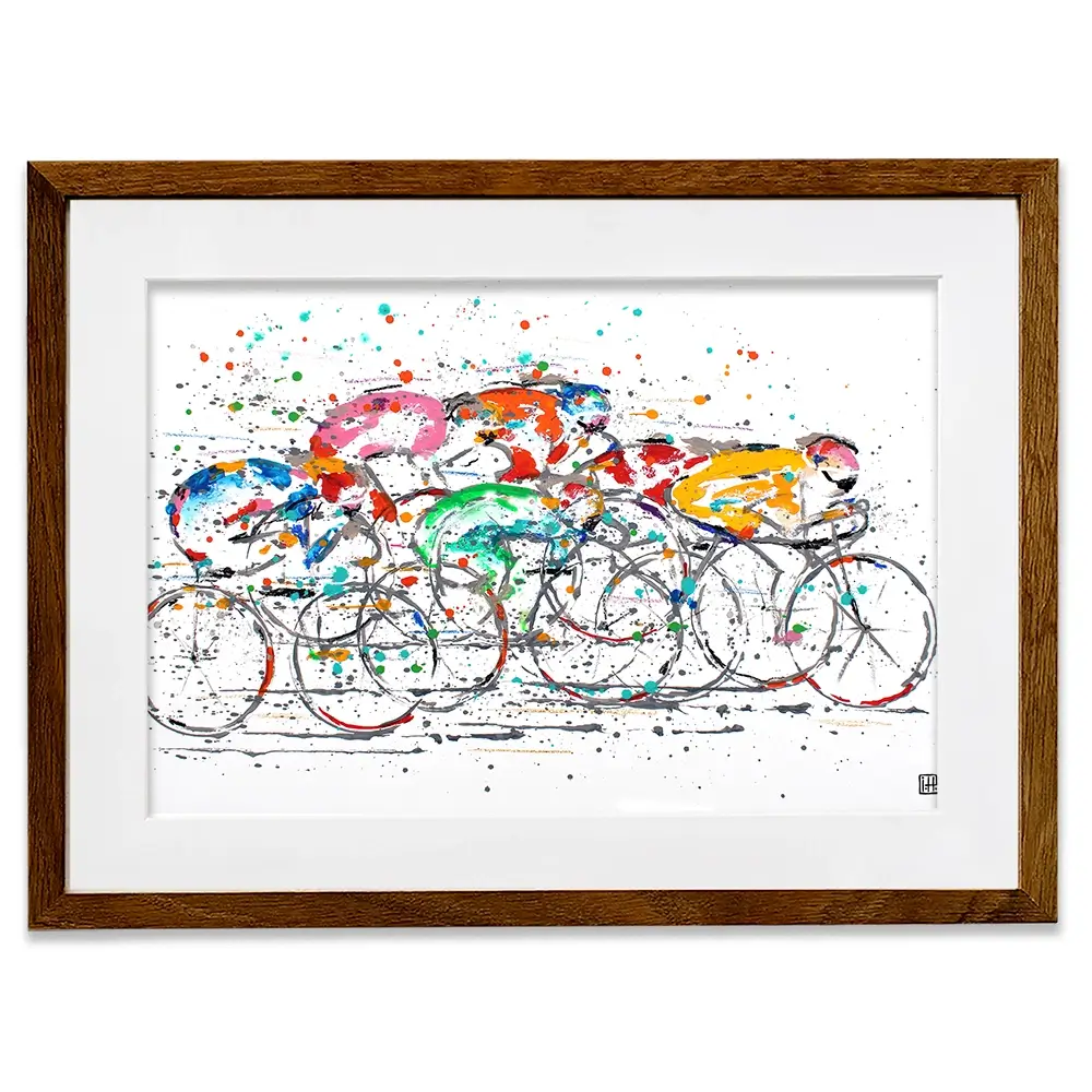 Paint Splash Tour De France Framed Art Print Paint Splash Tour De France Framed Art Print wall art product Studio Paint-Ing