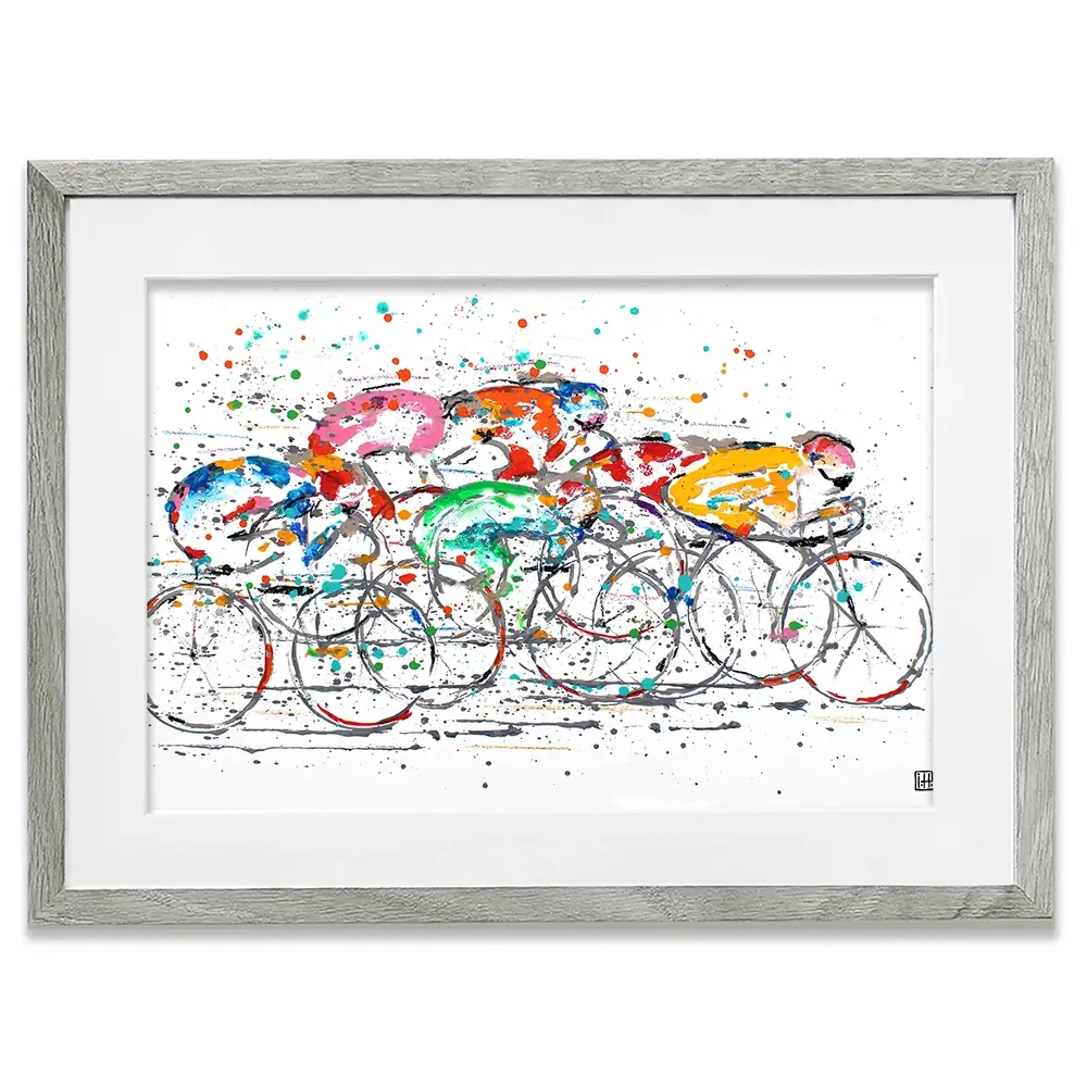 Paint Splash Tour De France Framed Art Print Paint Splash Tour De France Framed Art Print wall art product Studio Paint-Ing