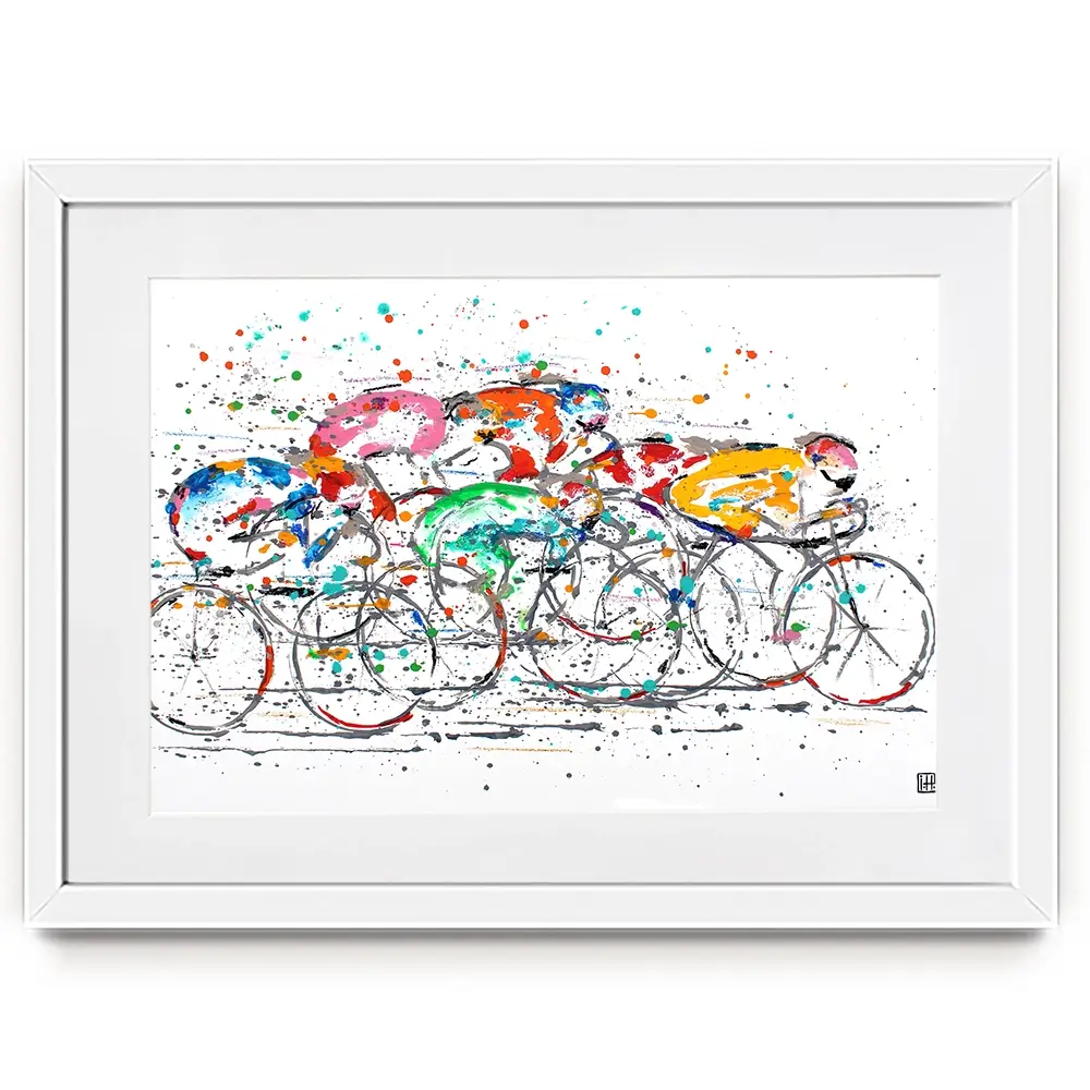 Paint Splash Tour De France Framed Art Print Paint Splash Tour De France Framed Art Print wall art product Studio Paint-Ing
