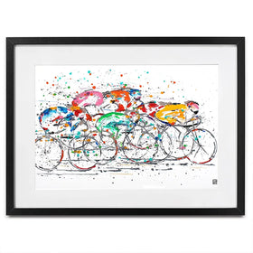 Paint Splash Tour De France Framed Art Print Paint Splash Tour De France Framed Art Print wall art product Studio Paint-Ing