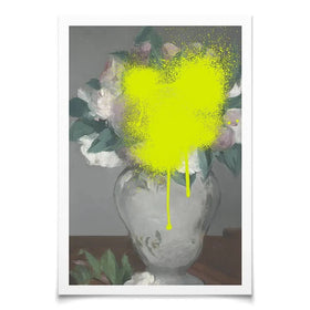 Paint Spray Vase Art Print Paint Spray Vase Art Print wall art product Jennifer Goldberger