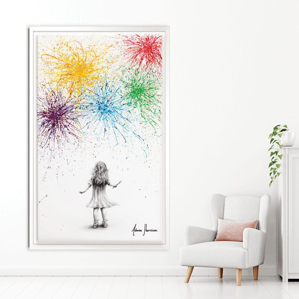 Painting Dreams Canvas Print wall art product Ashvin Harrison
