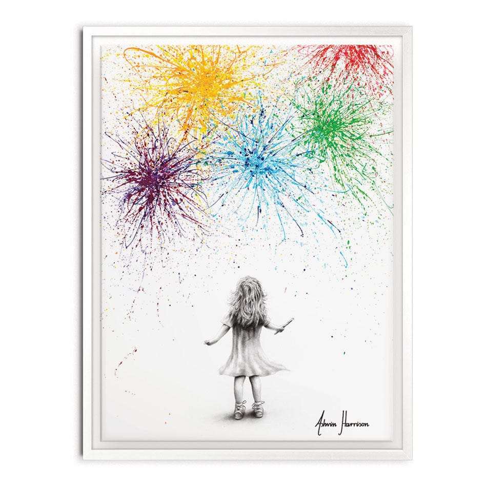 Painting Dreams Canvas Print wall art product Ashvin Harrison