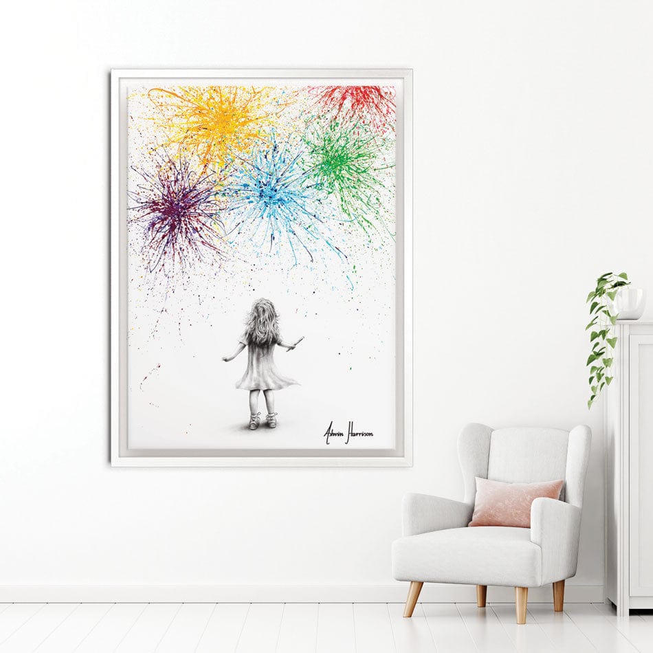 Painting Dreams Canvas Print wall art product Ashvin Harrison