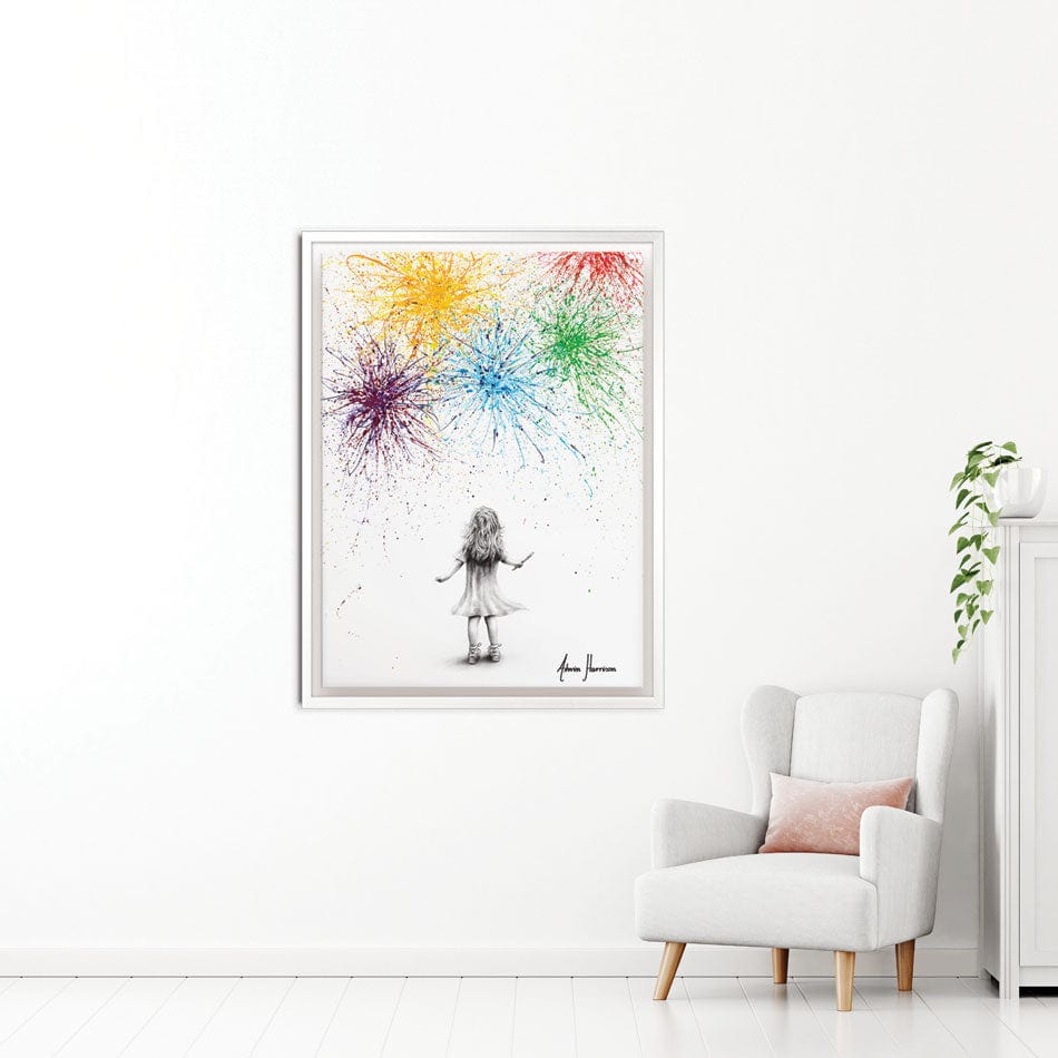 Painting Dreams Canvas Print wall art product Ashvin Harrison