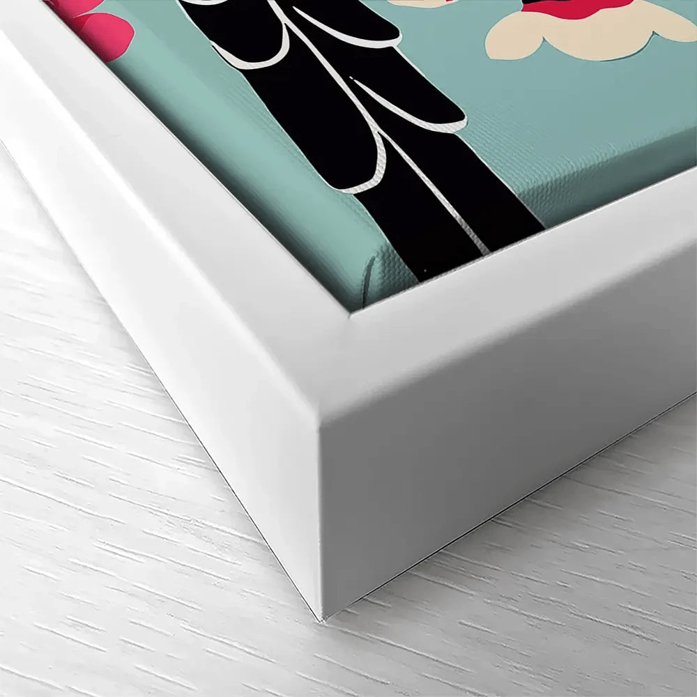 Pair Of Magpies Canvas Print Pair Of Magpies Canvas Print wall art product P & M Print Gallery