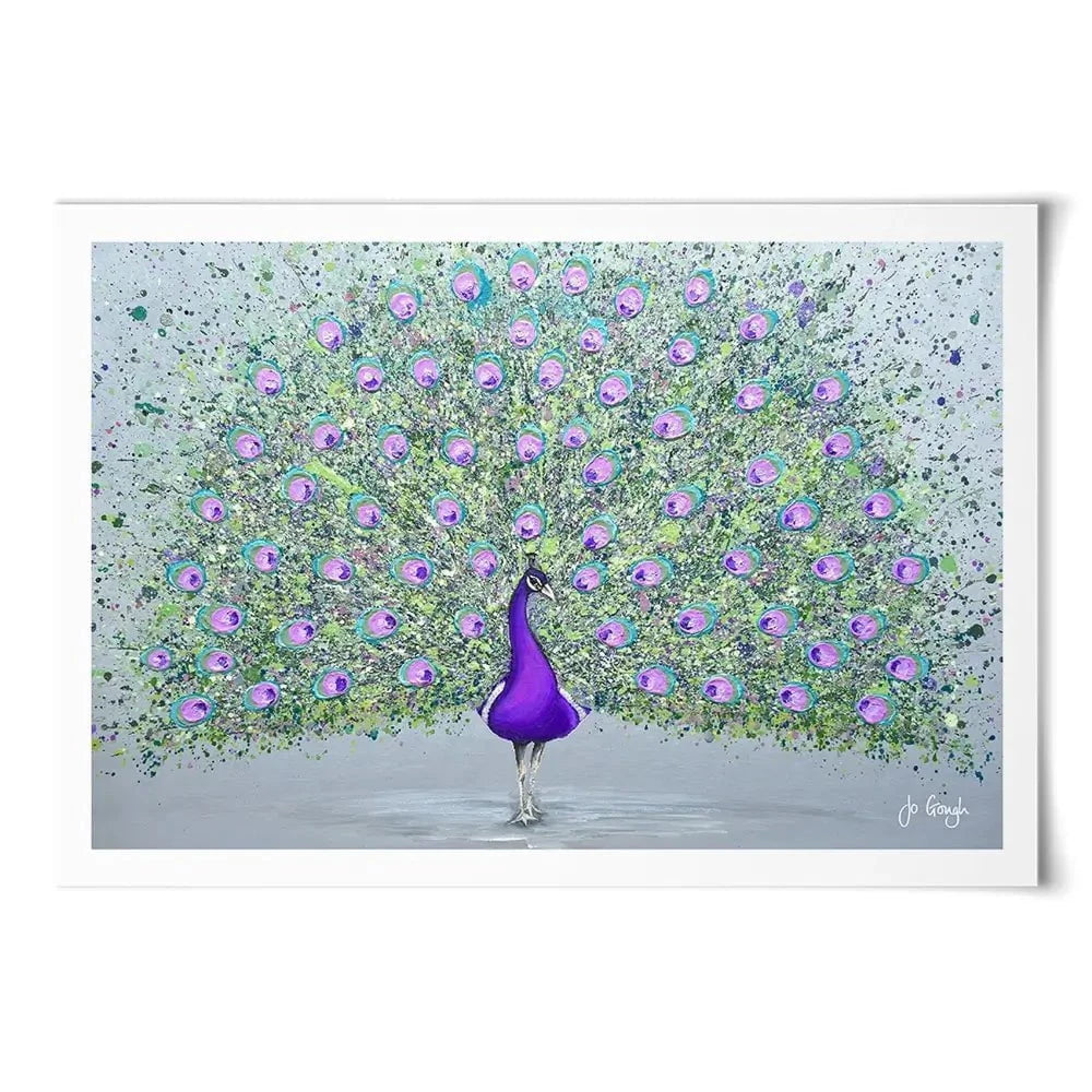 Paisley The Peacock Art Print Paisley The Peacock Art Print wall art product Jo Gough
