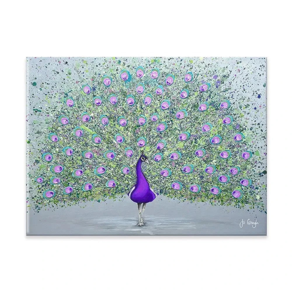 Paisley The Peacock Canvas Print Paisley The Peacock Canvas Print wall art product Jo Gough