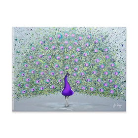 Paisley The Peacock Canvas Print Paisley The Peacock Canvas Print wall art product Jo Gough