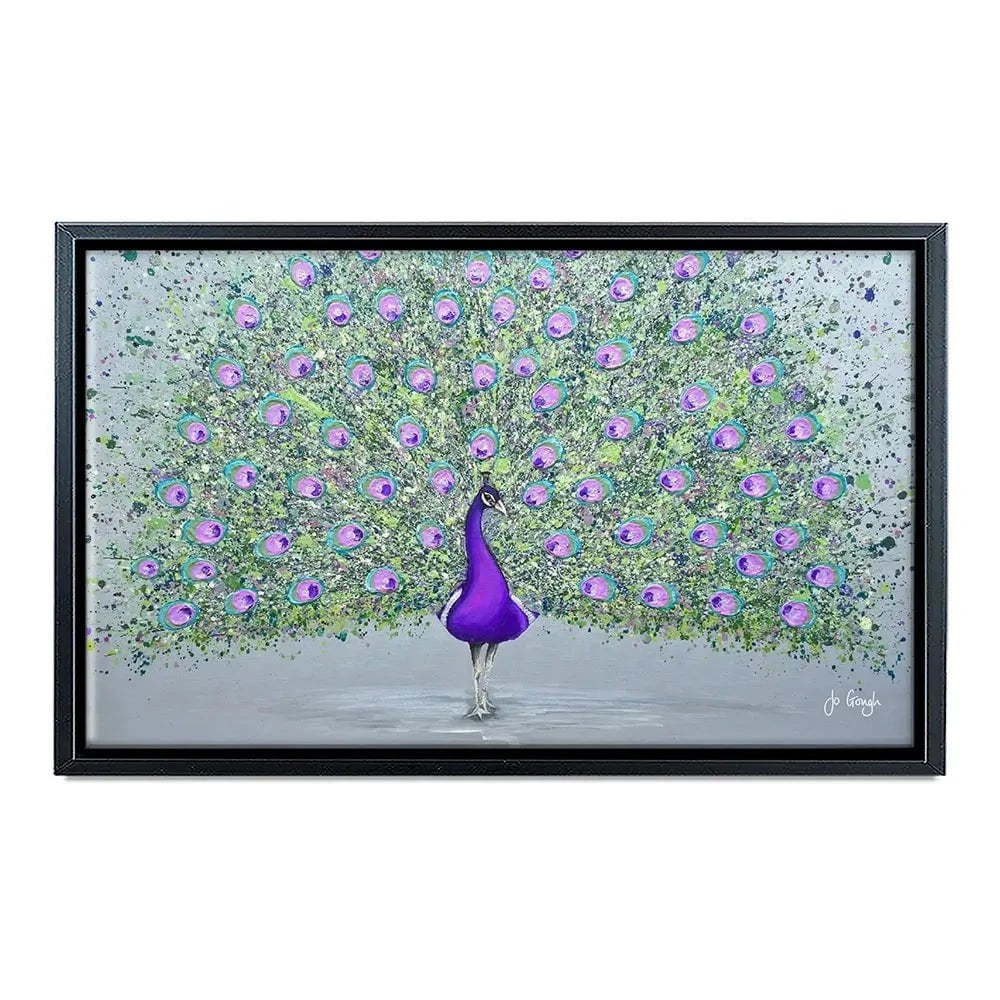 Paisley The Peacock Canvas Print Paisley The Peacock Canvas Print wall art product Jo Gough