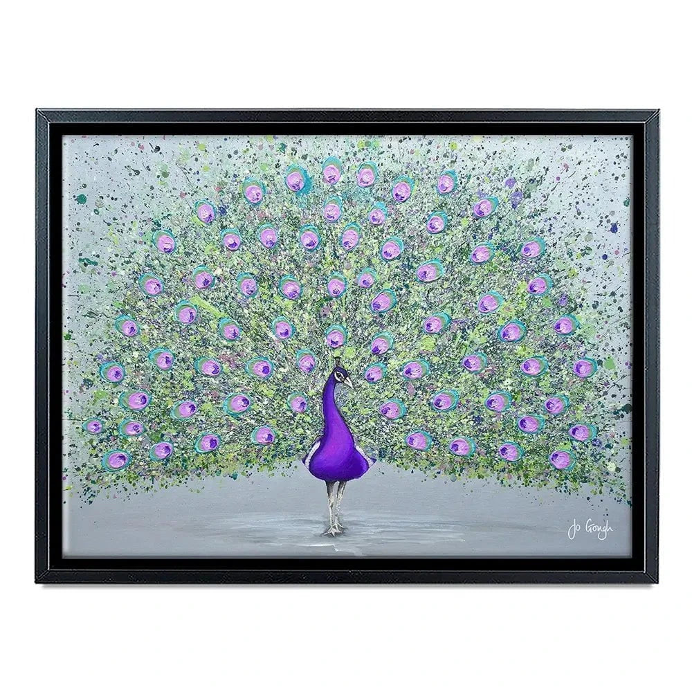Paisley The Peacock Canvas Print Paisley The Peacock Canvas Print wall art product Jo Gough