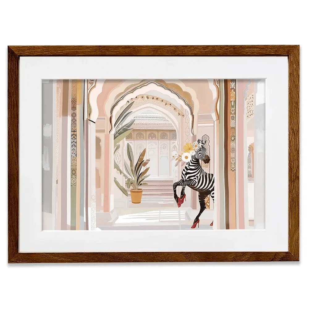 Palace Darling Framed Art Print Palace Darling Framed Art Print wall art product Isabella Karolewicz