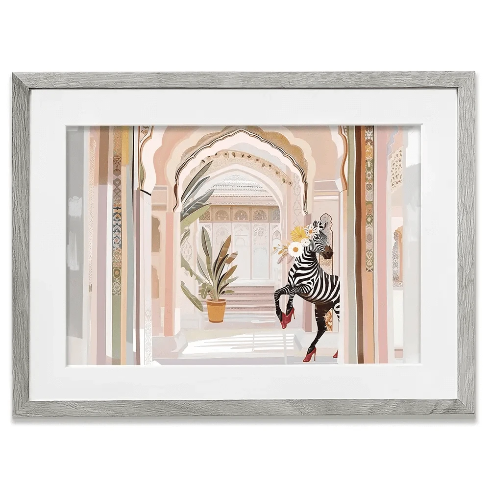 Palace Darling Framed Art Print Palace Darling Framed Art Print wall art product Isabella Karolewicz