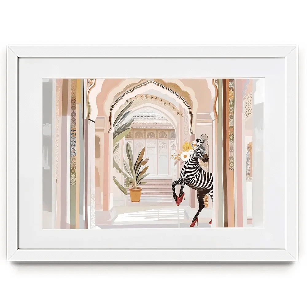 Palace Darling Framed Art Print Palace Darling Framed Art Print wall art product Isabella Karolewicz