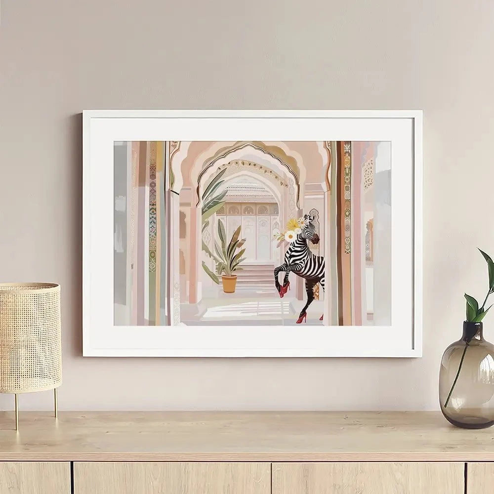 Palace Darling Framed Art Print Palace Darling Framed Art Print wall art product Isabella Karolewicz