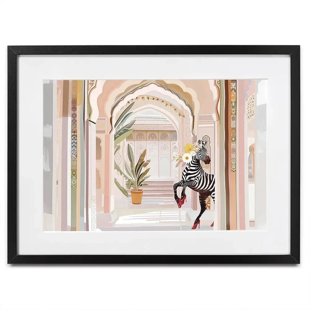 Palace Darling Framed Art Print Palace Darling Framed Art Print wall art product Isabella Karolewicz