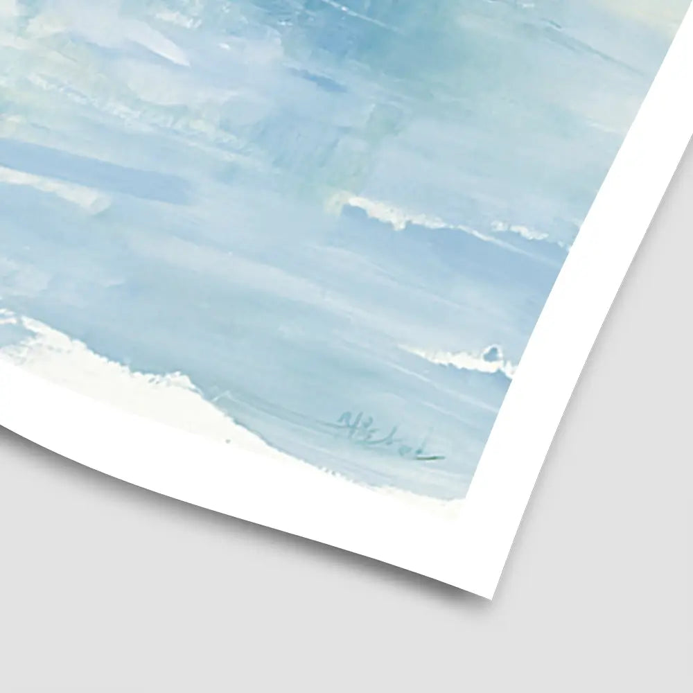 Pale Bridge Over River Art Print Pale Bridge Over River Art Print wall art product Chromatic Storm Studio
