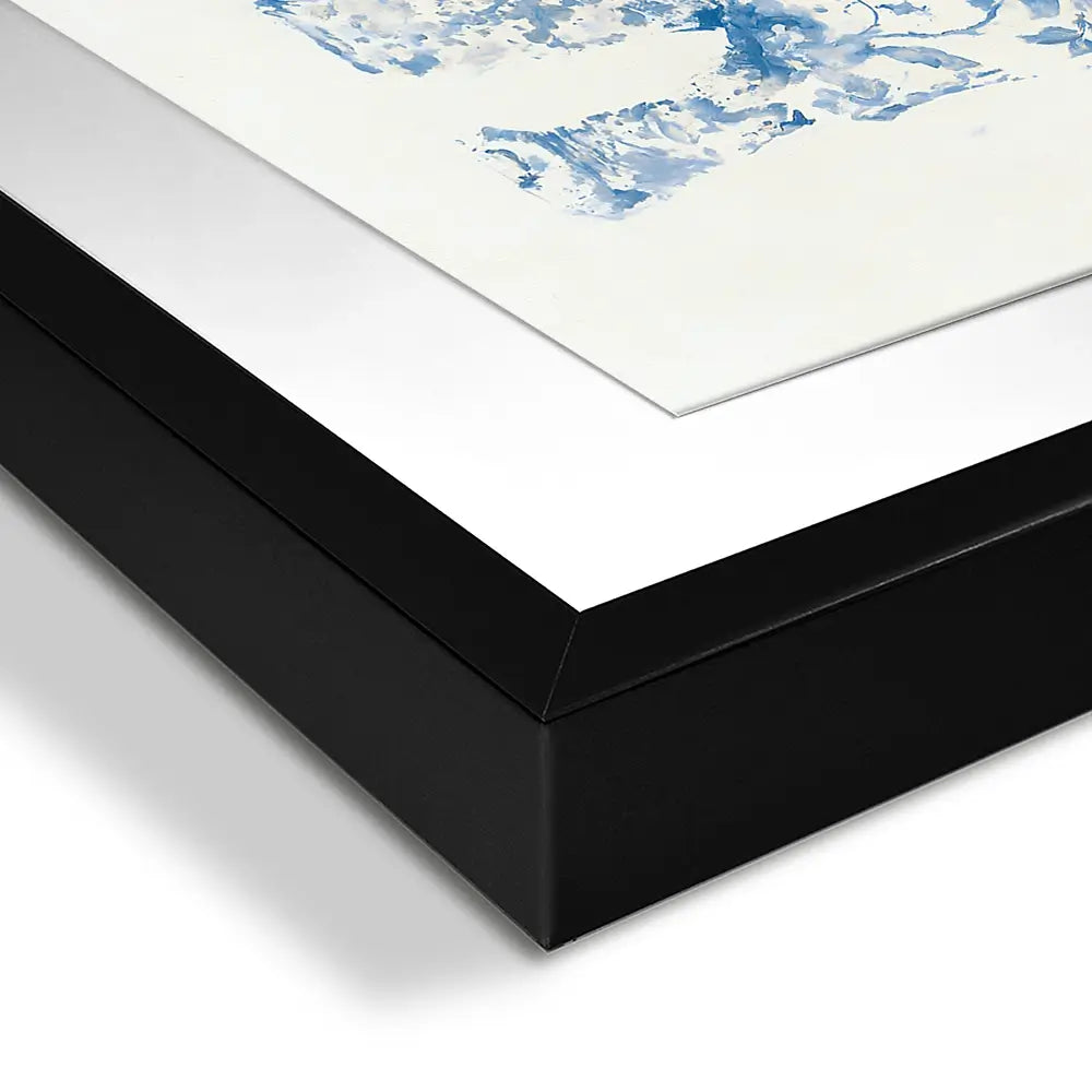 Pale Chinoiserie Elephant Framed Art Print Pale Chinoiserie Elephant Framed Art Print wall art product Chromatic Storm Studio
