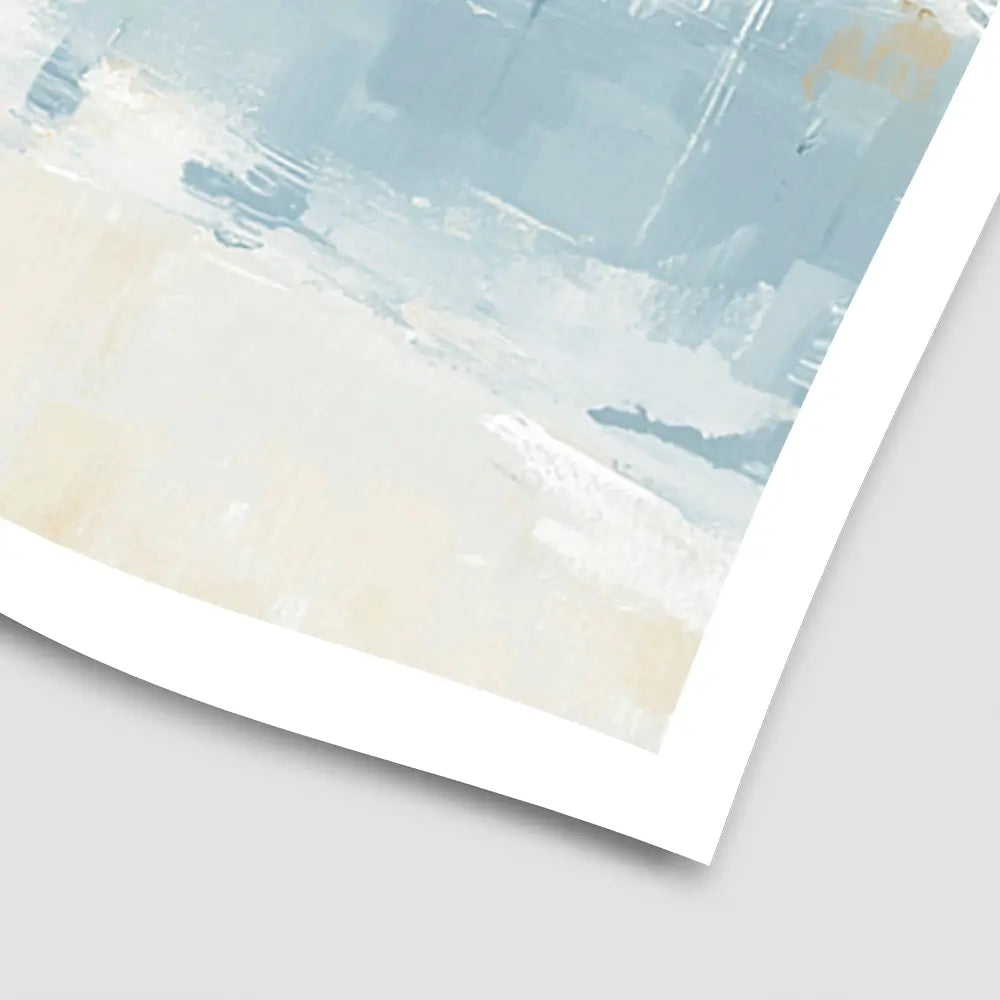 Pale Harbour Of Clapboard Houses Art Print Pale Harbour Of Clapboard Houses Art Print wall art product Chromatic Storm Studio