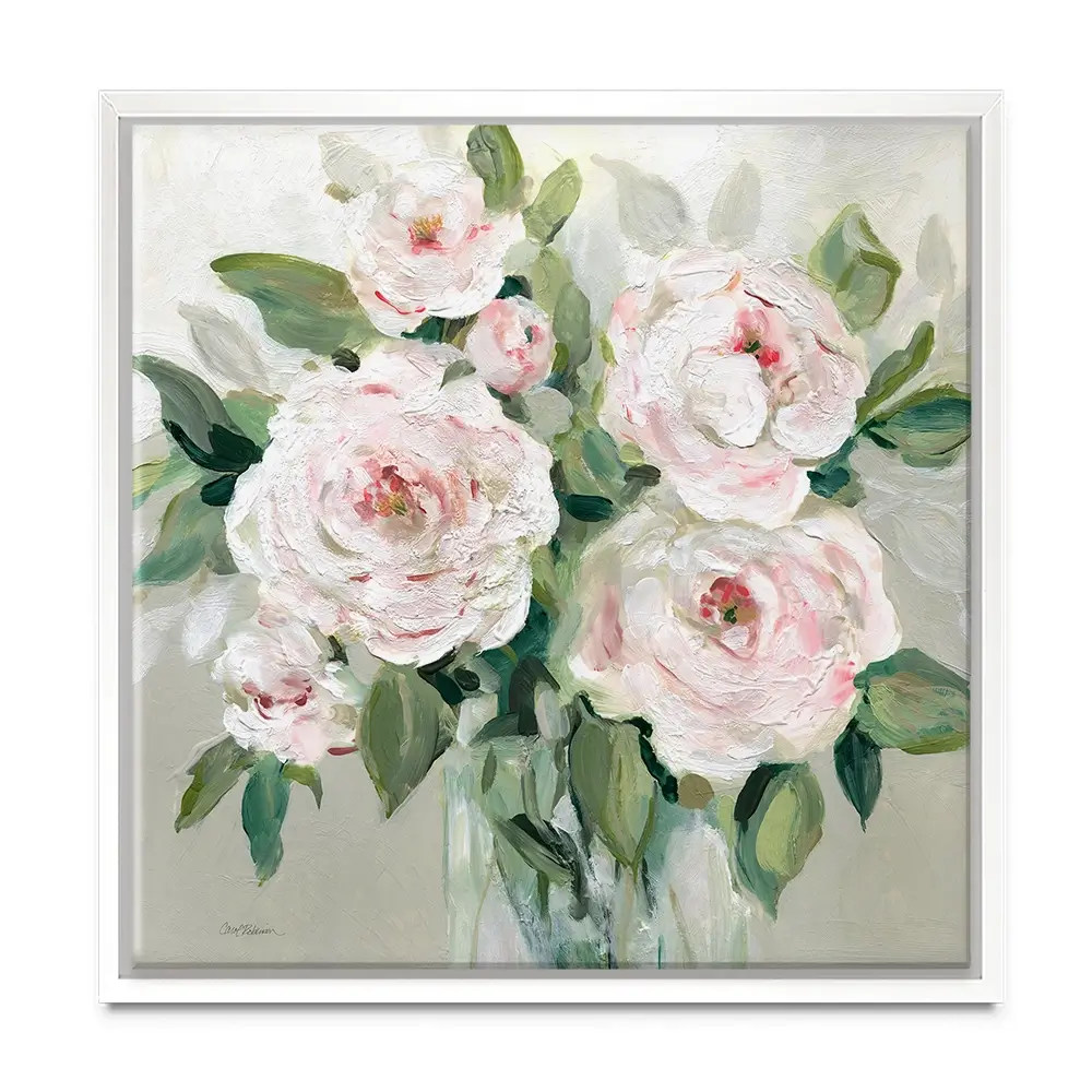 Pale Pink Blossoms Canvas Print Pale Pink Blossoms Canvas Print wall art product Carol Robinson