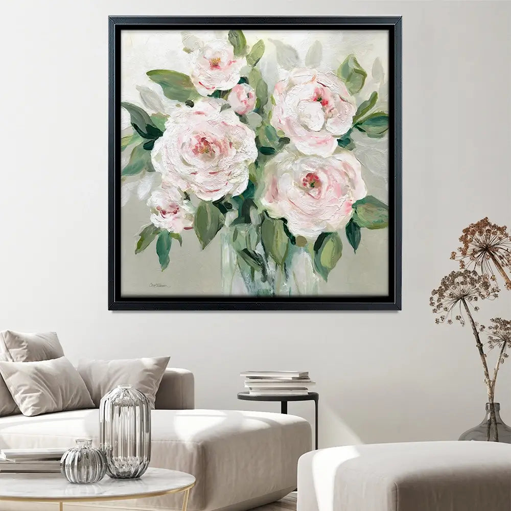 Pale Pink Blossoms Canvas Print Pale Pink Blossoms Canvas Print wall art product Carol Robinson