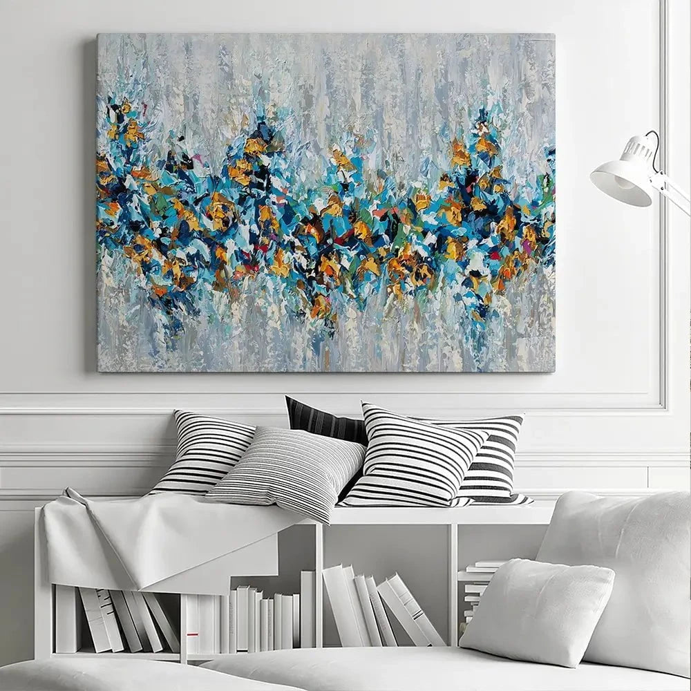 Palette Knife Abstract Canvas Print Palette Knife Abstract Canvas Print wall art product Olga Tkachyk