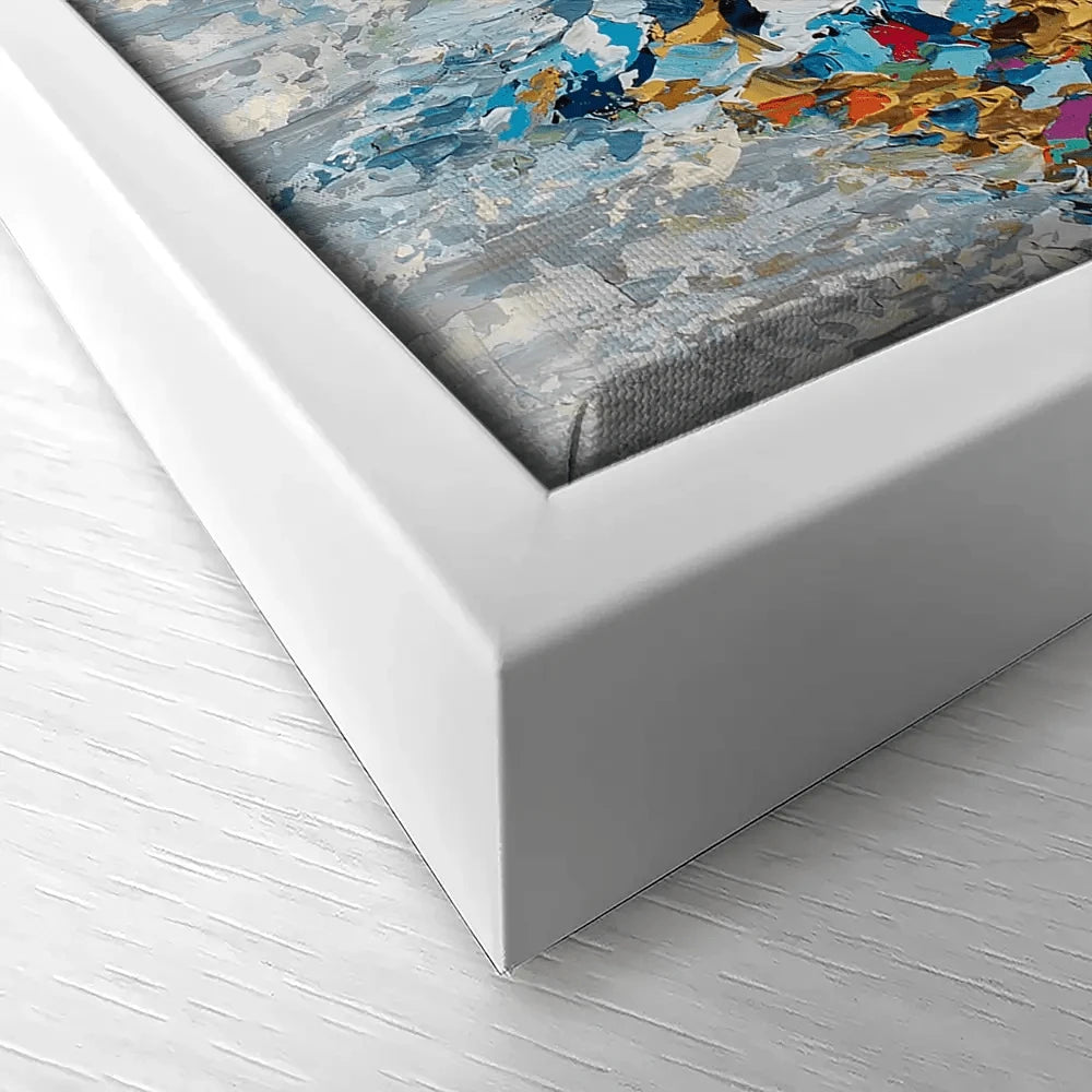 Palette Knife Abstract Canvas Print Palette Knife Abstract Canvas Print wall art product Olga Tkachyk