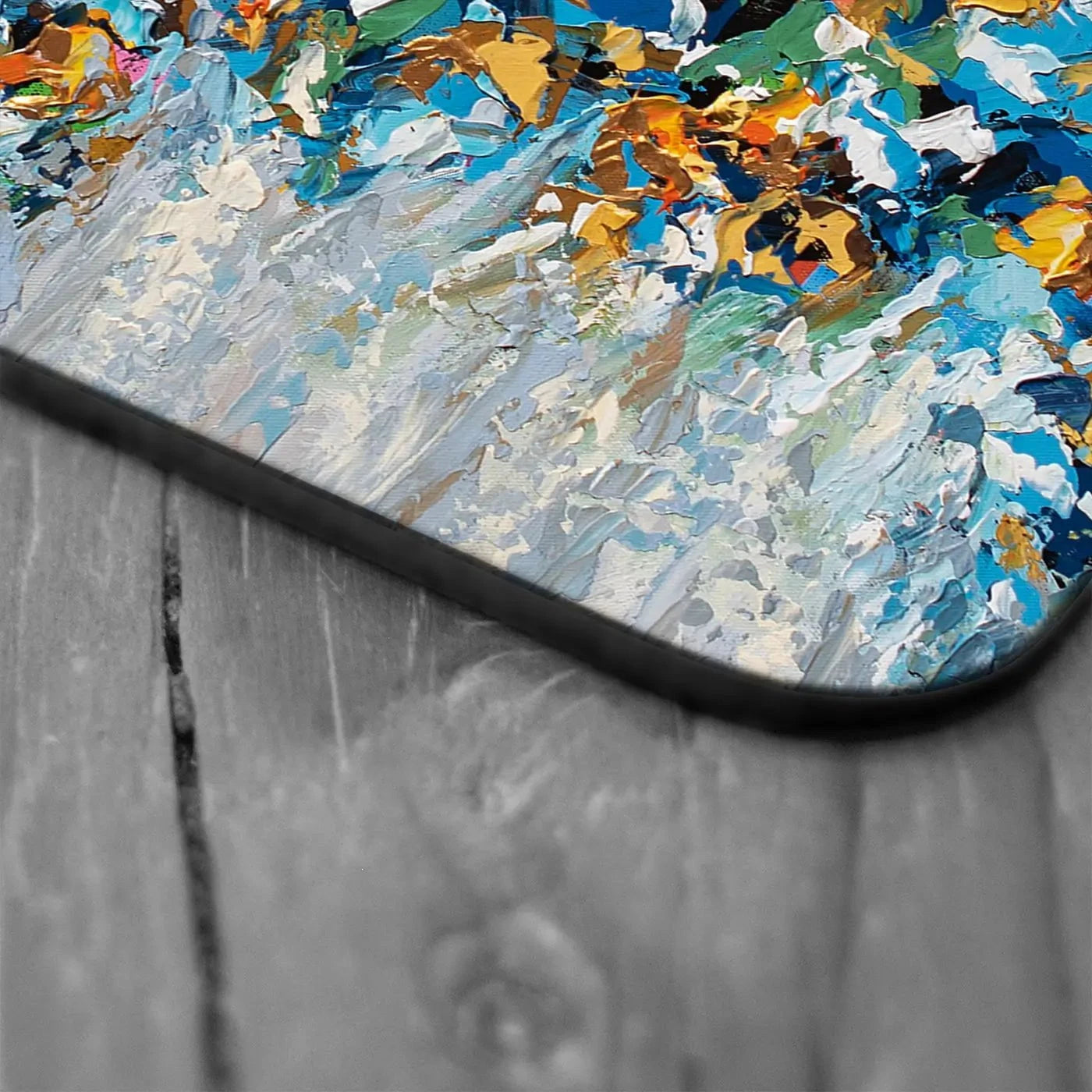 Palette Knife Abstract Coaster Set Palette Knife Abstract Coaster Set | Palette Knife Art Coasters wall art product Olga Tkachyk