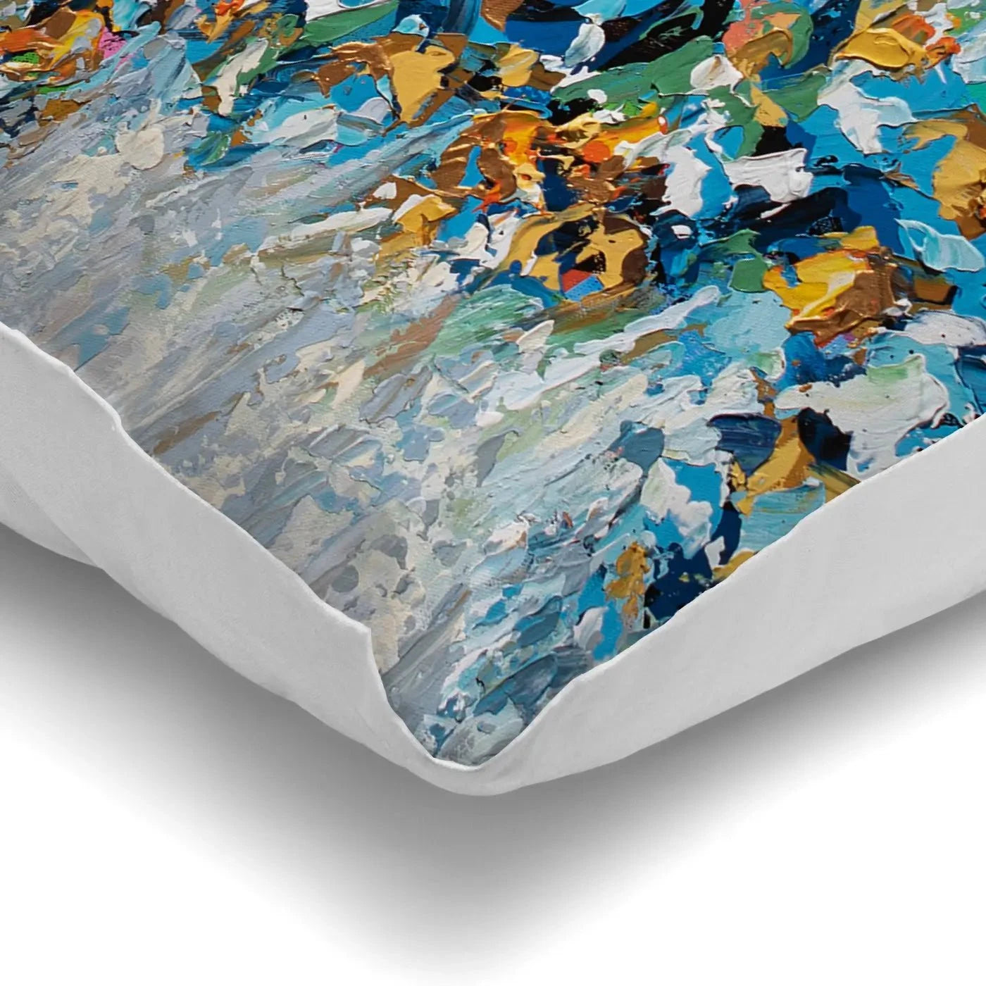 Palette Knife Abstract Cushion Palette Knife Abstract Cushion wall art product Olga Tkachyk