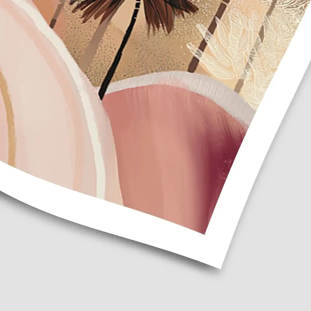 Palms And Poetry Art Print Palms And Poetry Art Print wall art product Isabella Karolewicz